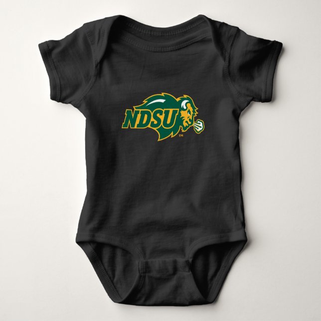 NDSU Bison Baby Bodysuit (Front)