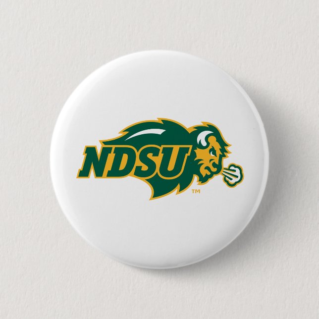 NDSU Bison Button (Front)