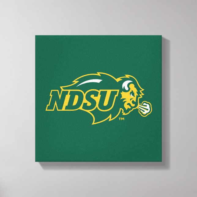 NDSU Bison Canvas Print (Front)