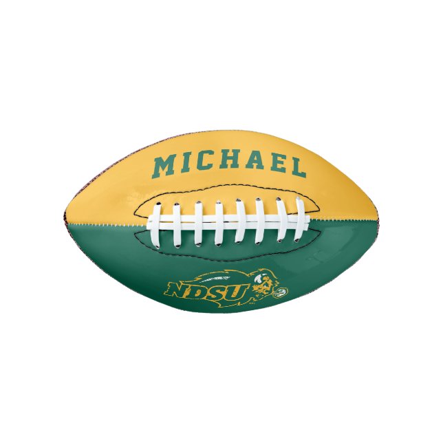 NDSU Bison Distressed Football (Front)