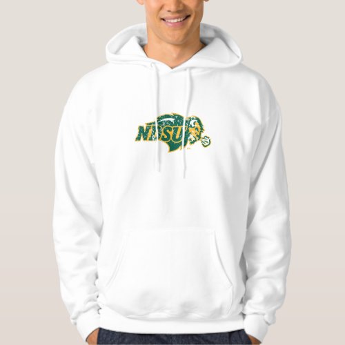 NDSU Bison Distressed Hoodie