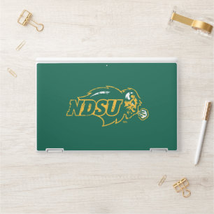 NDSU Bison Distressed HP Laptop Skin