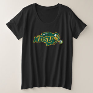 NDSU Bison Distressed Plus Size T-Shirt