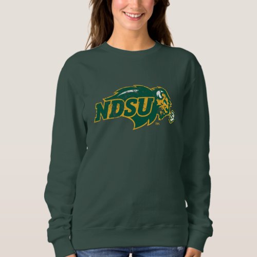 NDSU Bison Distressed Sweatshirt