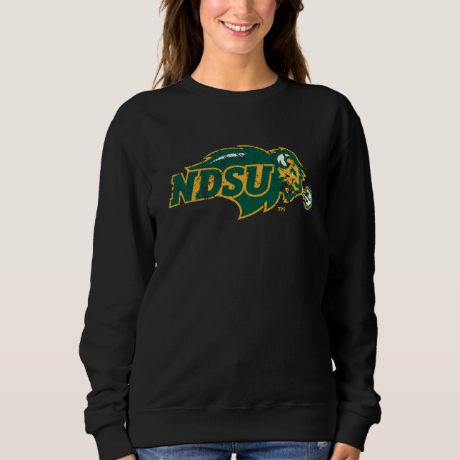 NDSU Bison Distressed Sweatshirt (Front)