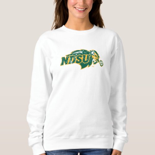 NDSU Bison Distressed Sweatshirt