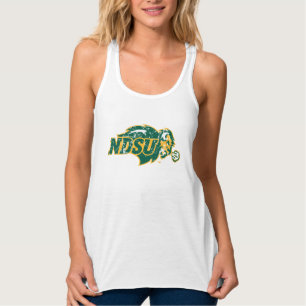 NDSU Bison Distressed Tank Top