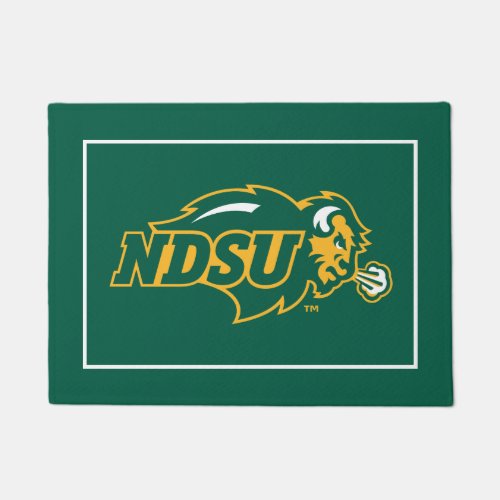 NDSU Bison Doormat