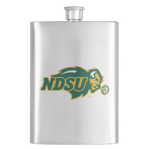 NDSU Bison Flask