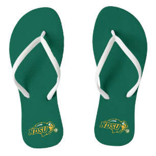NDSU Bison Flip Flops