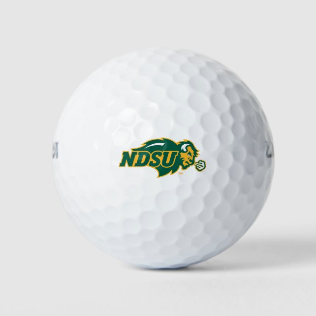 NDSU Bison Golf Balls (Front)