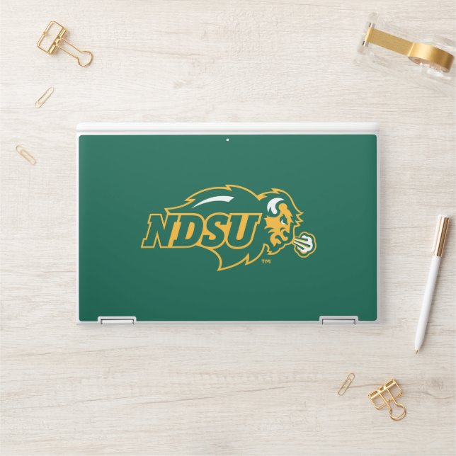 NDSU Bison HP Laptop Skin (Desk)