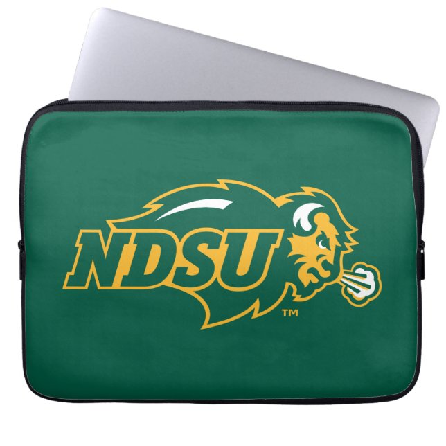 NDSU Bison Laptop Sleeve (Front)