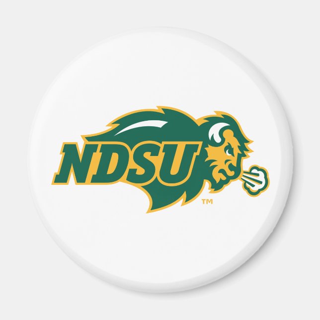NDSU Bison Magnet (Front)