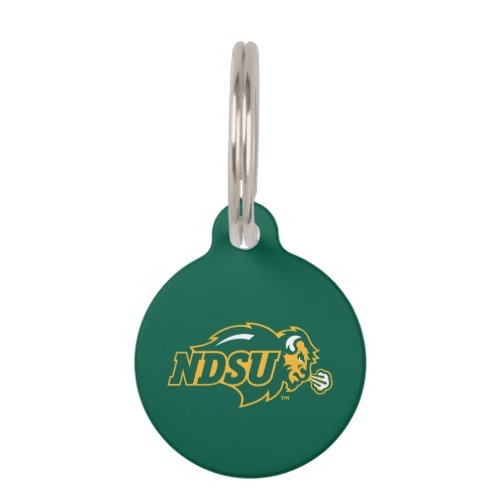 NDSU Bison Pet ID Tag