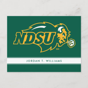 NDSU Bison Postcard