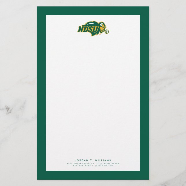 NDSU Bison Stationery (Front)