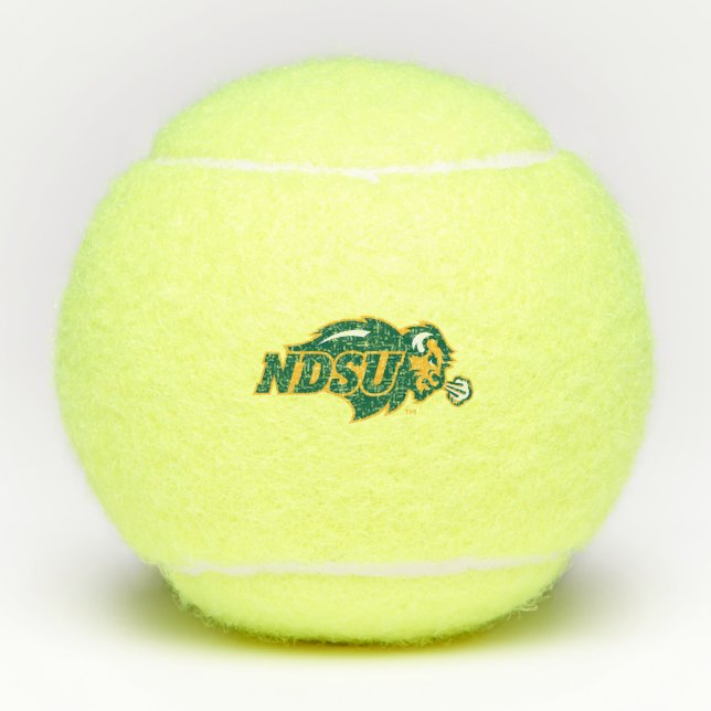 NDSU Bison Tennis Balls (Front)