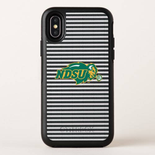 NDSU Logo Denim OtterBox Symmetry iPhone X Case