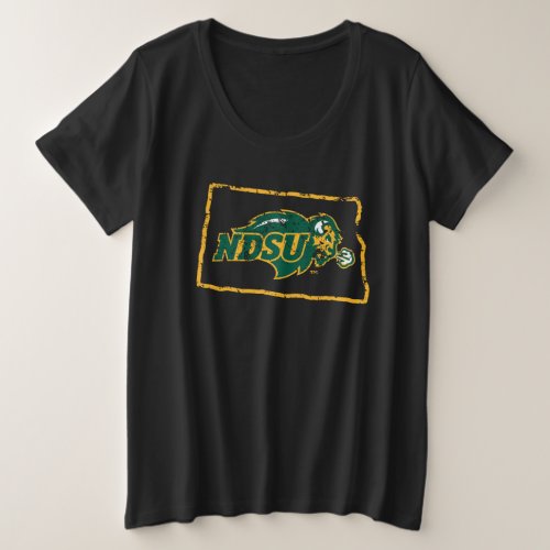 NDSU State Love Plus Size T_Shirt