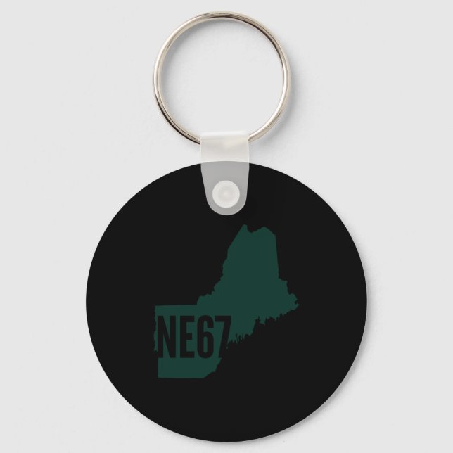 Ne67 List Long Sleeve  Keychain (Front)