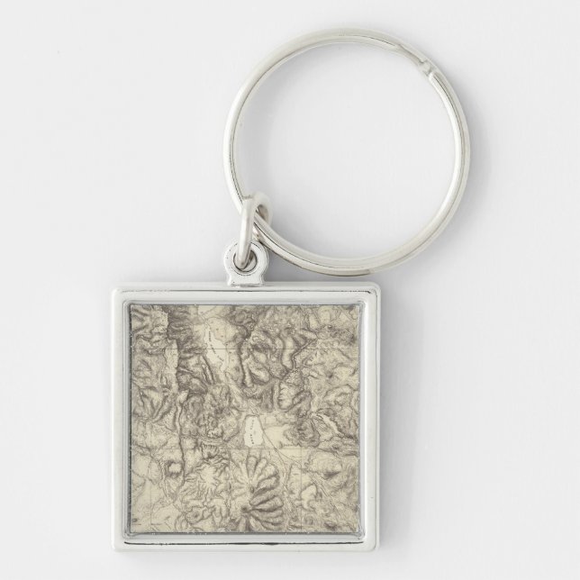 NE California and NW Nevada 2 Keychain (Front)