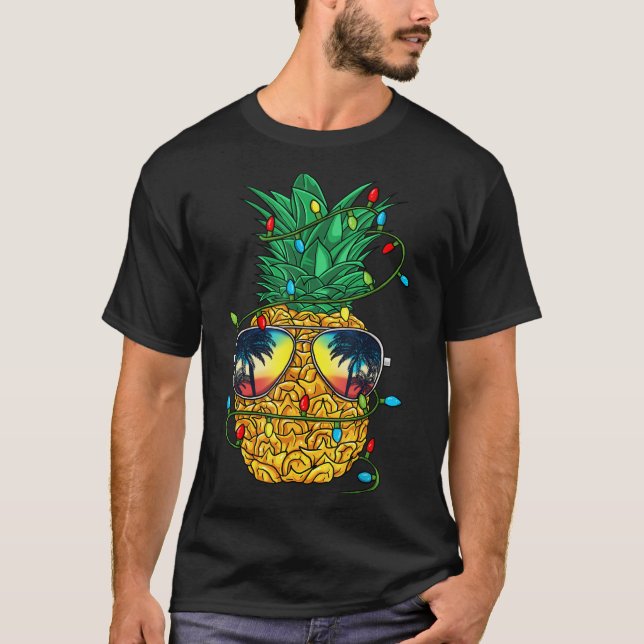Ne Christmas In July Trocal Christmas Hawaiian  T-Shirt (Front)