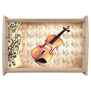 Ne & My Violin_ Serving Tray