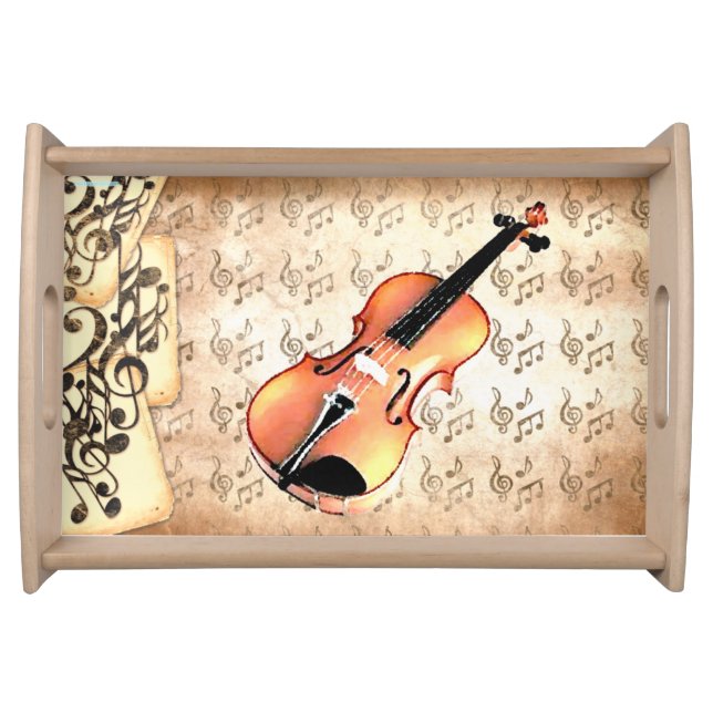 Ne & My Violin_ Serving Tray (Front)