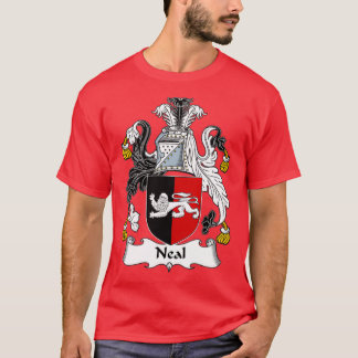 Neal Coat of Arms Family Crest  T-Shirt