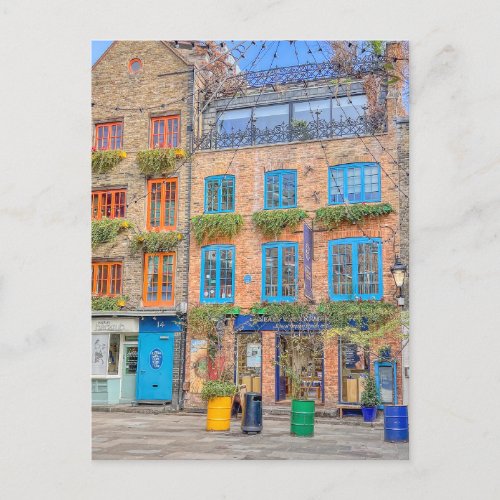 Neals Yard Covent Garden London UK Postcard