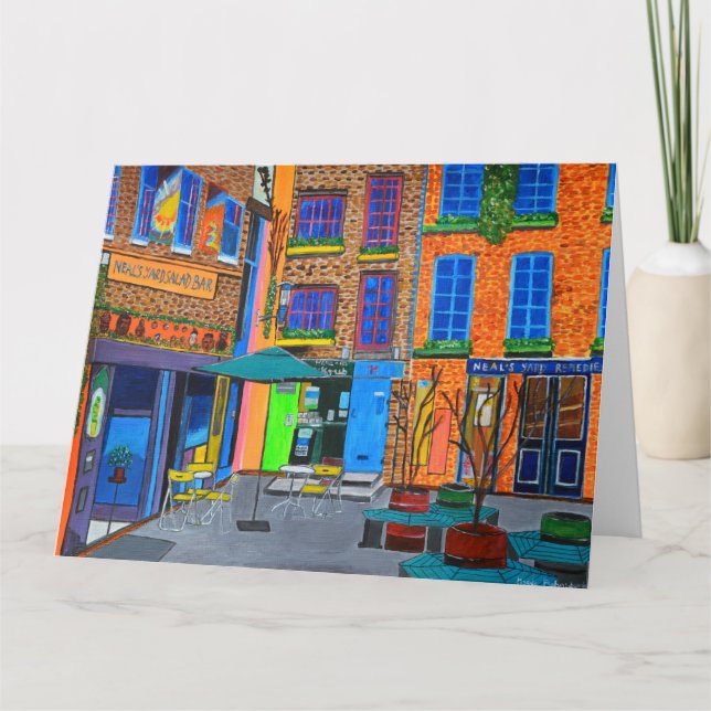 Neal's Yard London Greeting Card (Front)