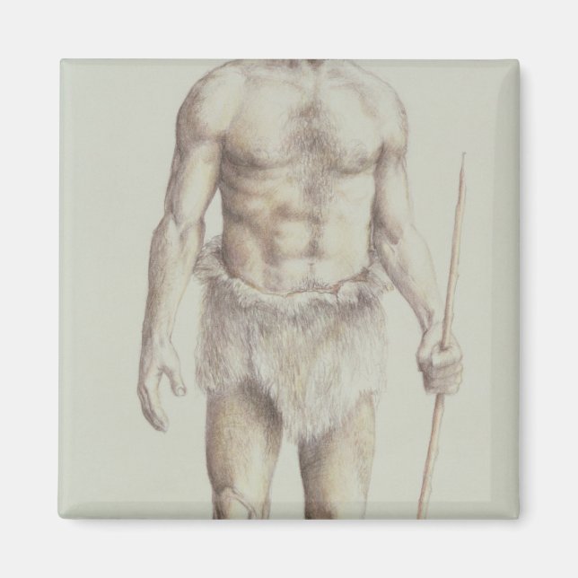 Neanderthal Man Magnet (Front)