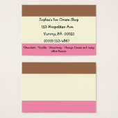 Neapolitan Ice Cream (Front & Back)