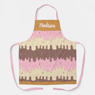 Neapolitan Ice Cream Apron
