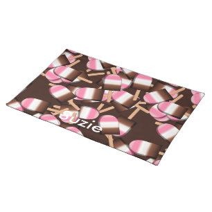Neapolitan Ice Cream Bars 2-CLOTH PLACEMAT