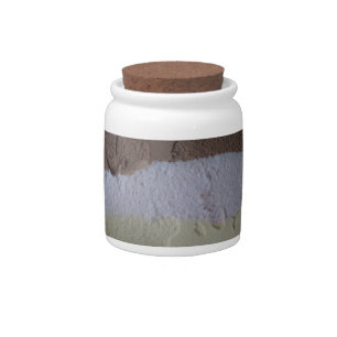 Neapolitan Ice Cream Candy Jar