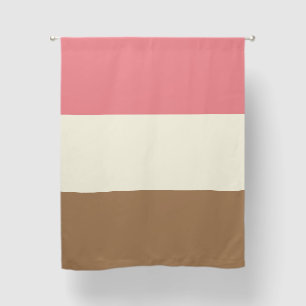Neapolitan Ice Cream Colors Cute Modern Kitchen Blackout Curtains