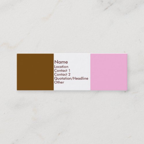 Neopolitan Ice Cream Business Card Templates