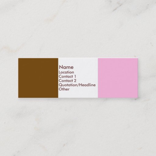 Customizable Neopolitan Ice Cream Business Card Templates