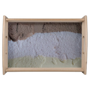 Neapolitan Ice Cream Serving Tray