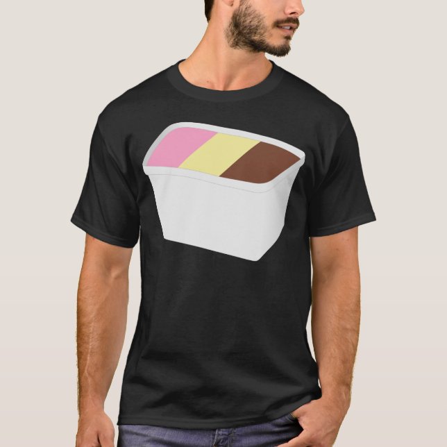 Neapolitan Ice Cream T-Shirt (Front)