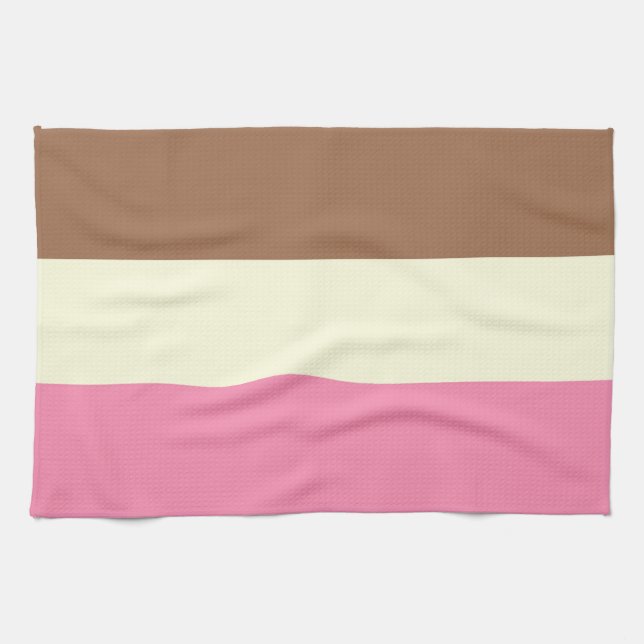 Neapolitan Ice Cream Towel (Horizontal)