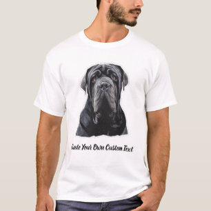 Neapolitan Mastiff Dog Create Your Own Custom Text T-Shirt