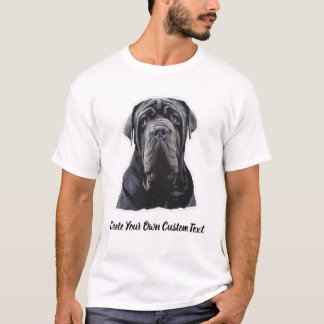 Neapolitan Mastiff Dog Create Your Own Custom Text T-Shirt