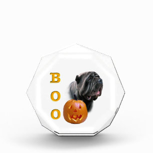 Neapolitan Mastiff Halloween BOO Acrylic Award