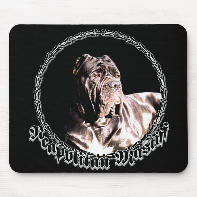 Neapolitan Mastiff mousepad (Front)