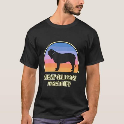 Neapolitan Mastiff Sunset Dog T_Shirt