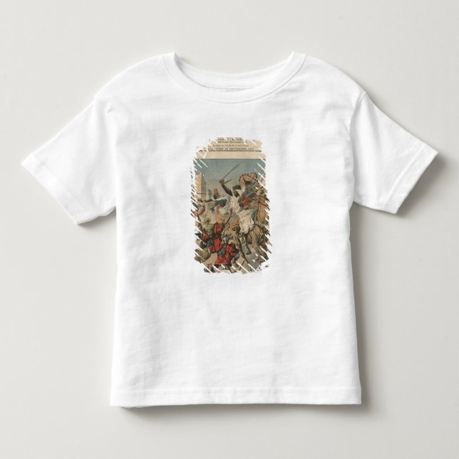 Near Casablanca the goumiers charging Toddler T-shirt (Front)