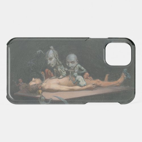 Near Death Experience Seeing Evil Demonic Spirits iPhone 11 Case